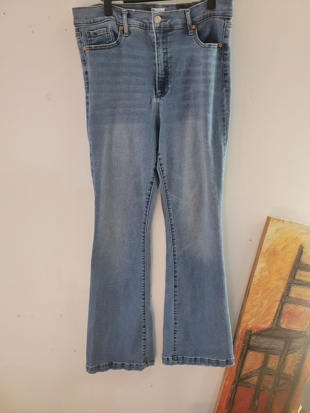 sofia by sofia vergara Light Blue Bootcut Jeans